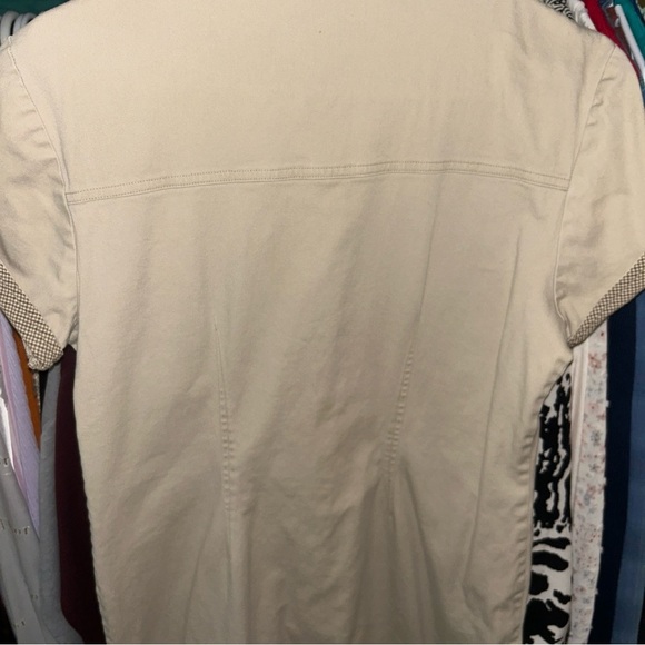 Duck Head Beige Button-Down Dress - Picture 5 of 6